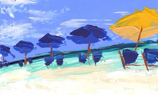 Destin Series: Umbrellas & Chairs