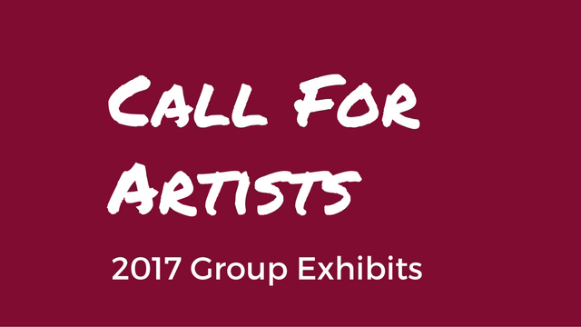 2017 Call For Artists!